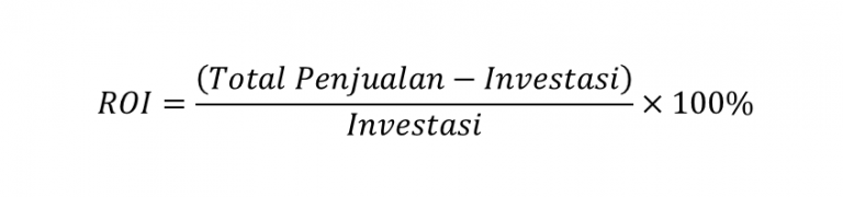 Rumus Return On Investment Dan Cara Menghitungnya