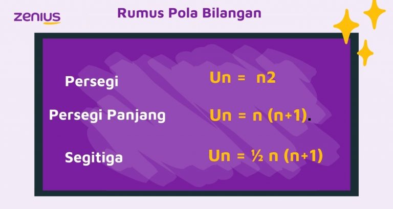 9 Jenis Dan Rumus Pola Bilangan Beserta Contoh Soalnya